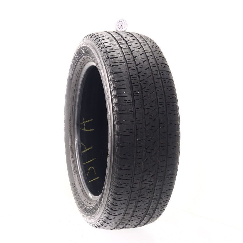 Set of (2) Used 255/55R20 Bridgestone Dueler H/L Alenza 107H - 7.5-8.5/32 - Image 1