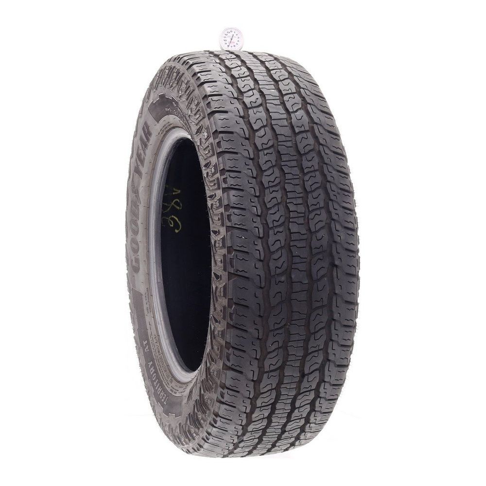 Set of (2) Used 265/65R18 Goodyear Wrangler Territory AT 114T - 8/32 - Image 1