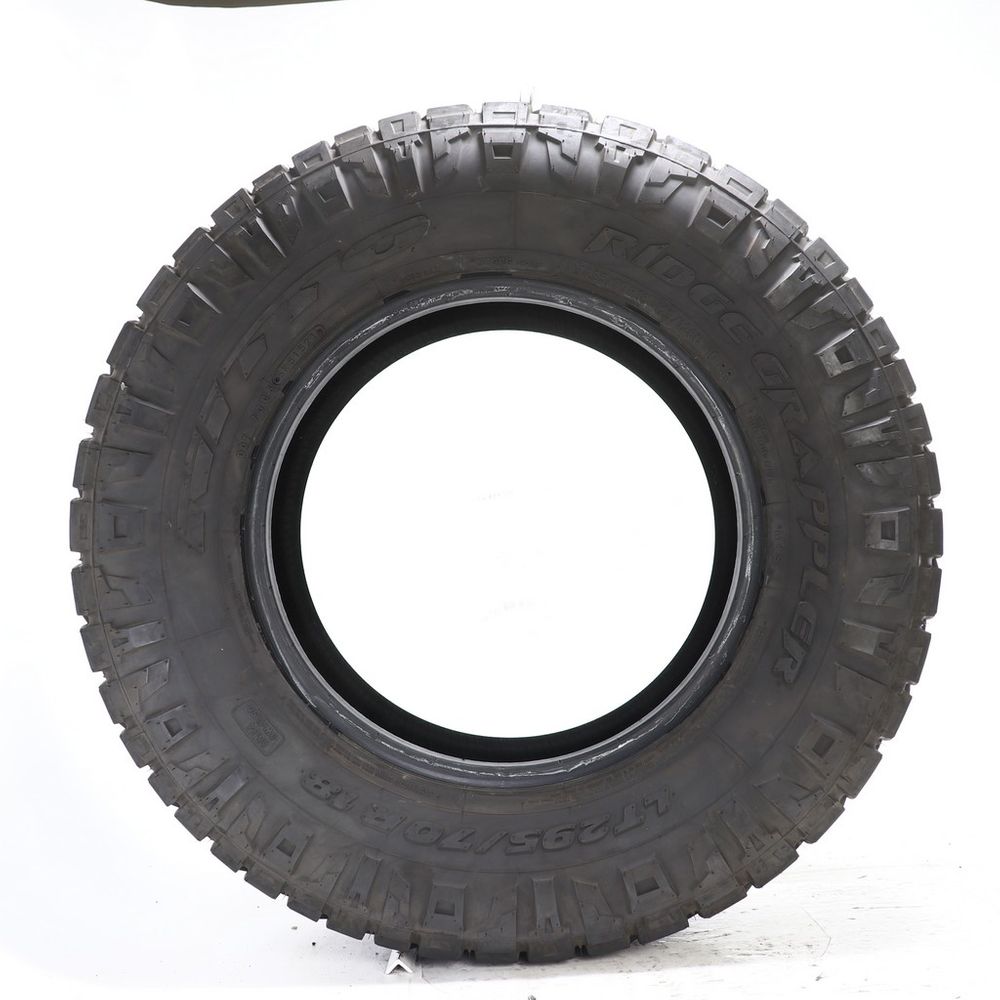 Set of (2) Used LT 295/70R18 Nitto Ridge Grappler 129/126Q - 10-10.5/32 - Image 6