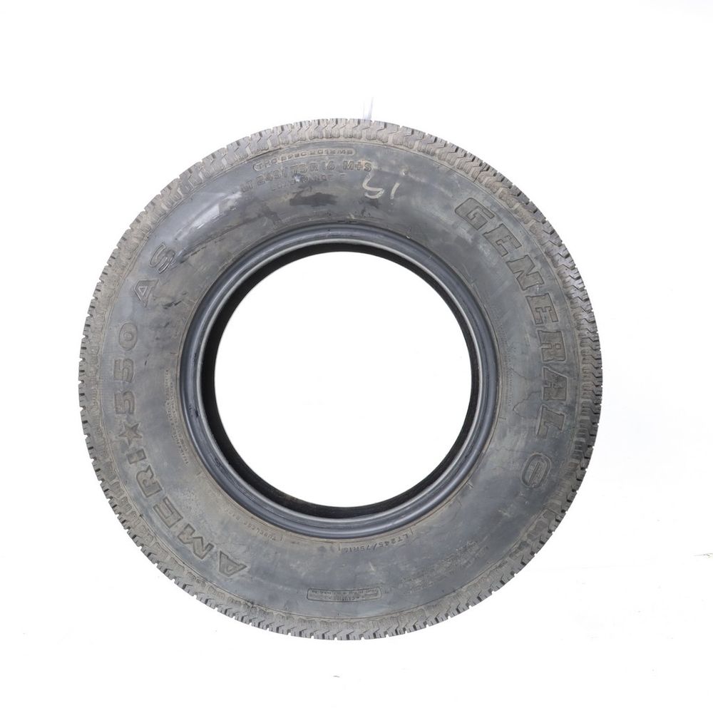 Used LT 245/75R16 General Ameri 550 AS 1N/A E - 13/32 - Image 3