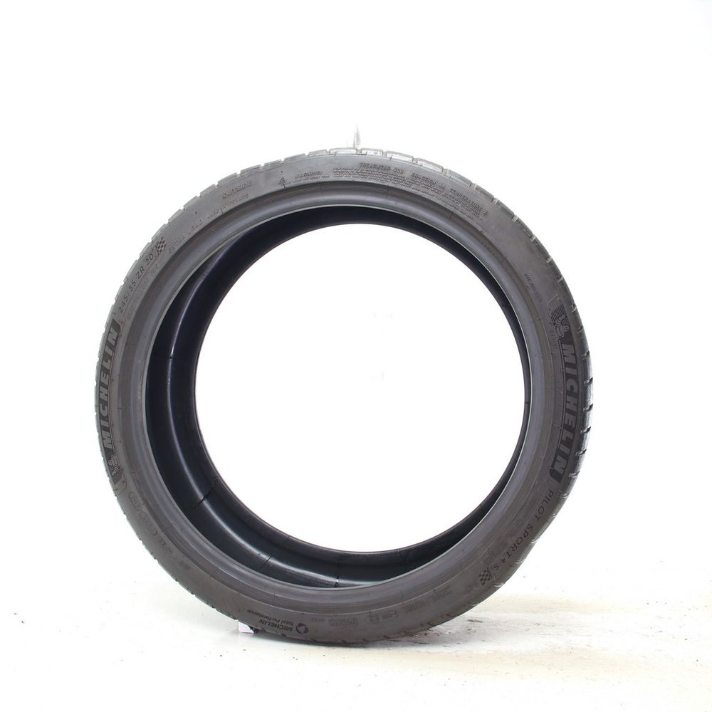 Set of (2) Used 245/35ZR20 Michelin Pilot Sport 4 S NO 95Y - 7.5-8.5/32 - Image 3