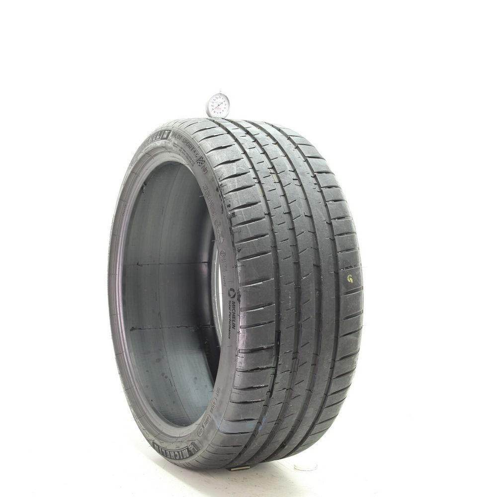 Set of (2) Used 245/35ZR20 Michelin Pilot Sport 4 S NO 95Y - 7.5-8.5/32 - Image 4