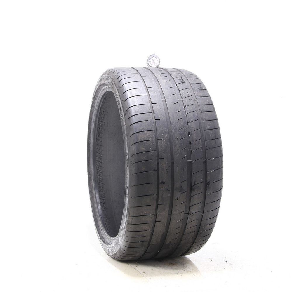 Set of (2) Used 305/30ZR21 Goodyear Eagle F1 Asymmetric 3 NAO 104Y - 5.5-6.5/32 - Image 1
