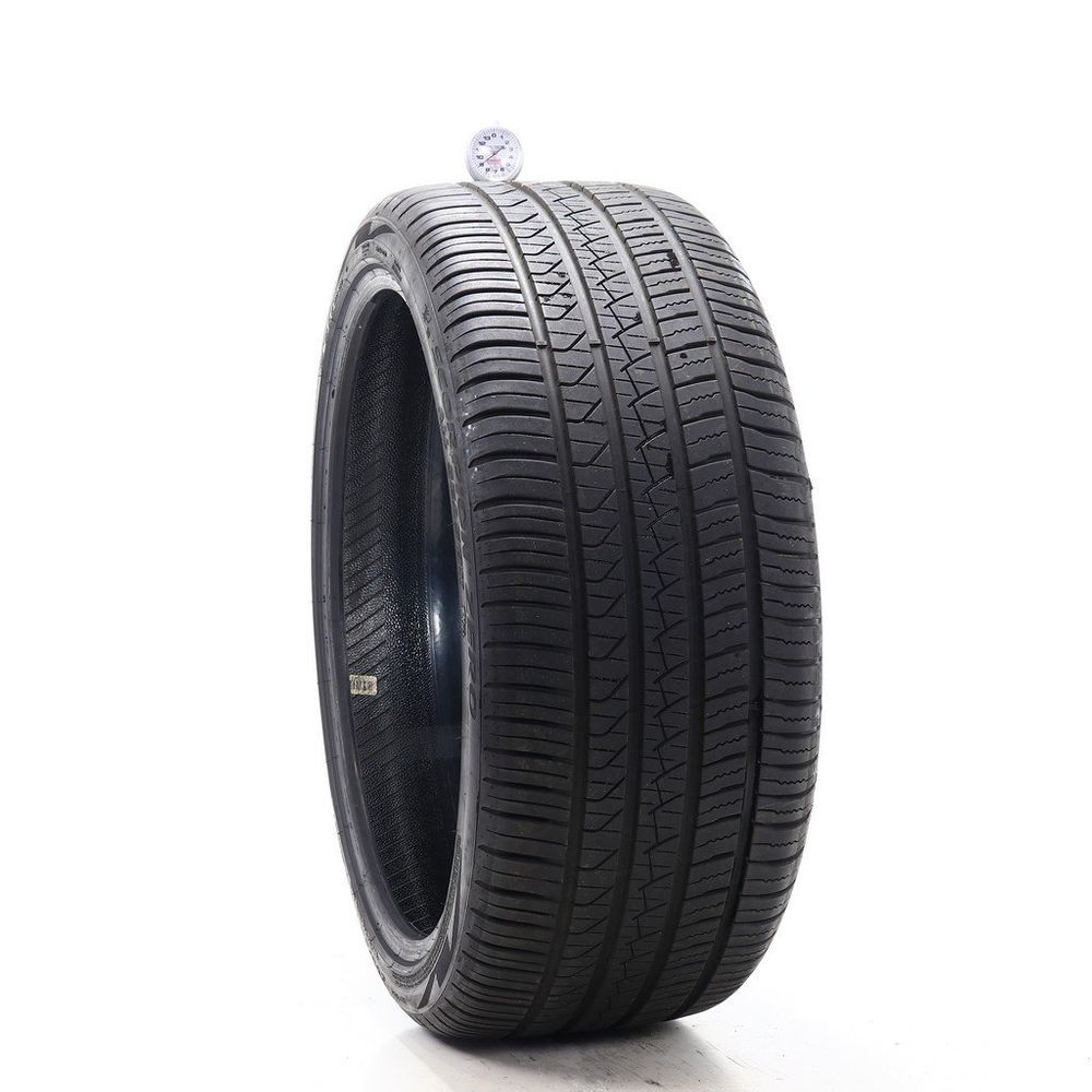 Set of (2) Used 265/35R22 Pirelli Scorpion Zero Plus 102Y - 9/32 - Image 1