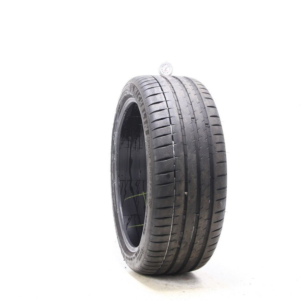 Set of (2) Used 245/40ZR20 Michelin Pilot Sport 4 S 99Y - 8-8.5/32 - Image 1