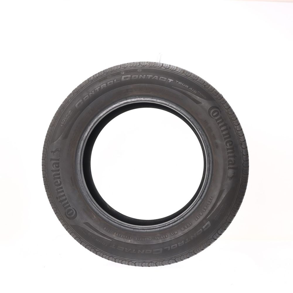 Set of (2) Used 235/65R17 Continental ControlContact Tour A/S Plus 104H - 8/32 - Image 3