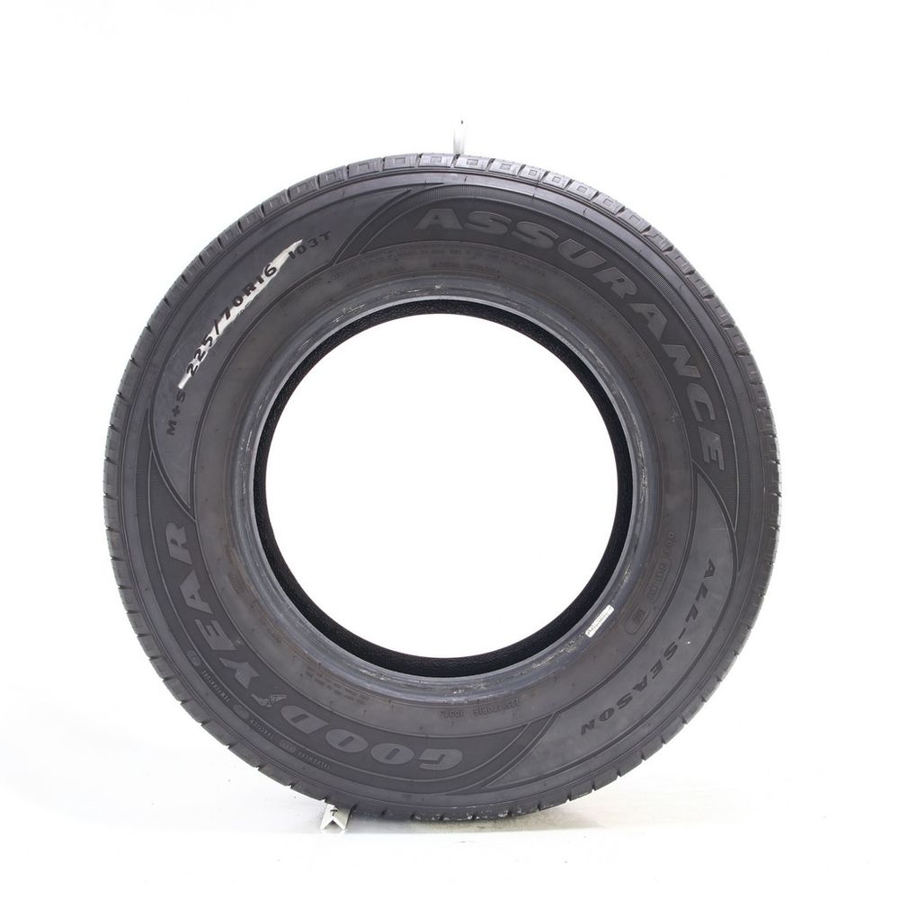 Set of (2) Used 225/70R16 Goodyear Assurance All-Season 103T - 7.5/32 - Image 3