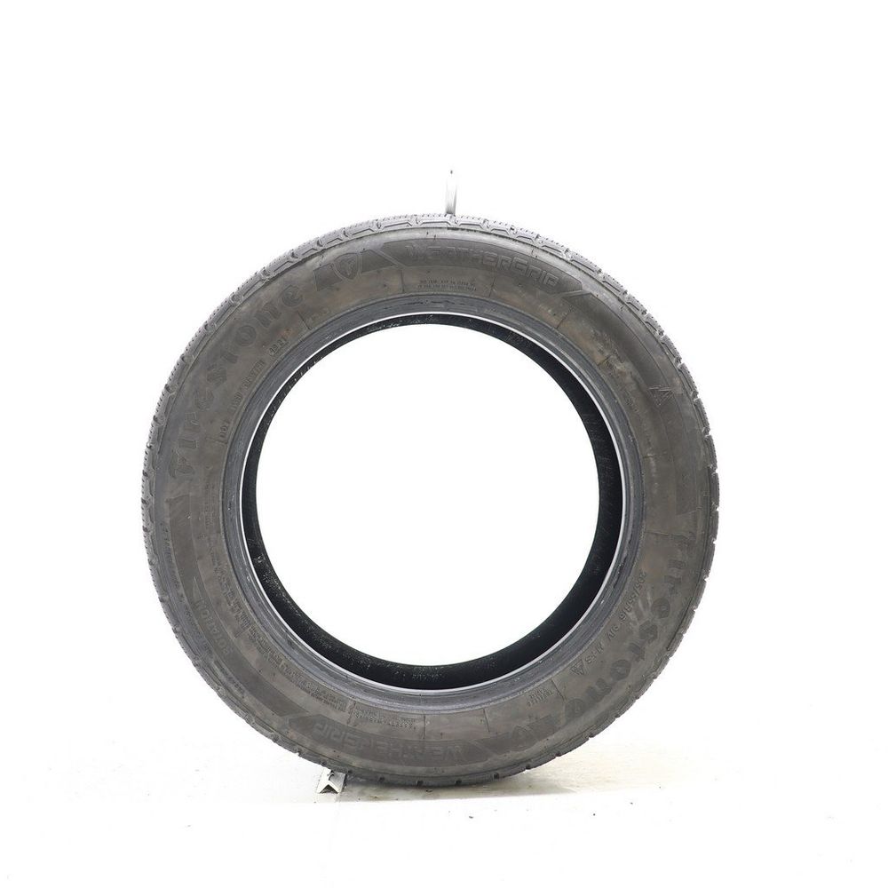 Set of (2) Used 205/55R16 Firestone WeatherGrip 91V - 7-7.5/32 - Image 3