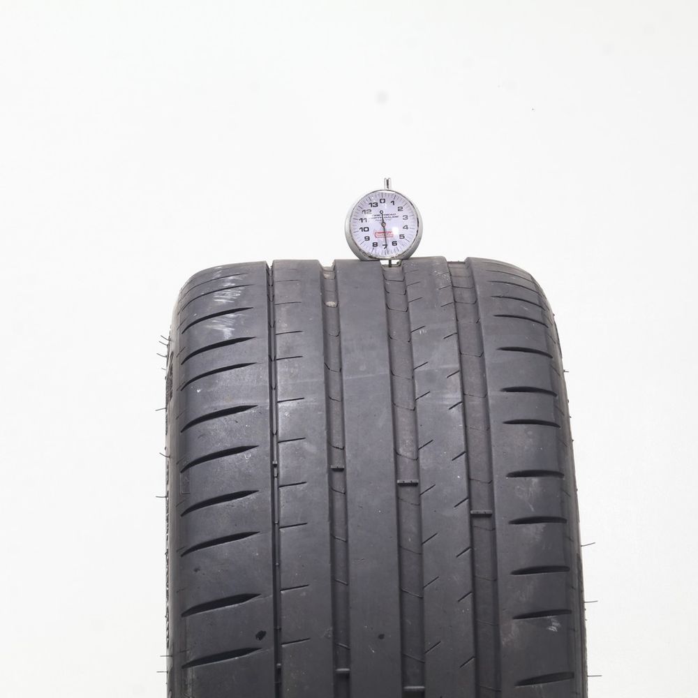 Set of (2) Used 255/35ZR19 Michelin Pilot Sport 4 S 96Y - 6.5-7/32 - Image 2