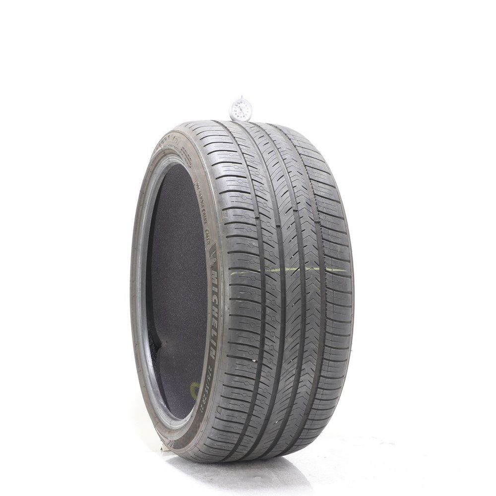Set of (2) Used 275/35ZR21 Michelin Pilot Sport All Season 4 TO Acoustic 103W - 5.5-6/32 - Image 1