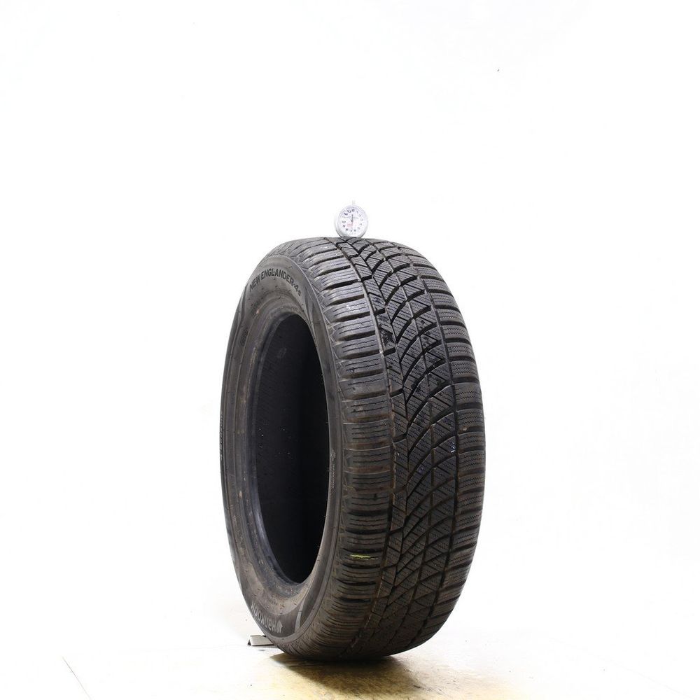 Set of (2) Used 205/55R16 Hankook New Englander 4s 91H - 6.5-7.5/32 - Image 1