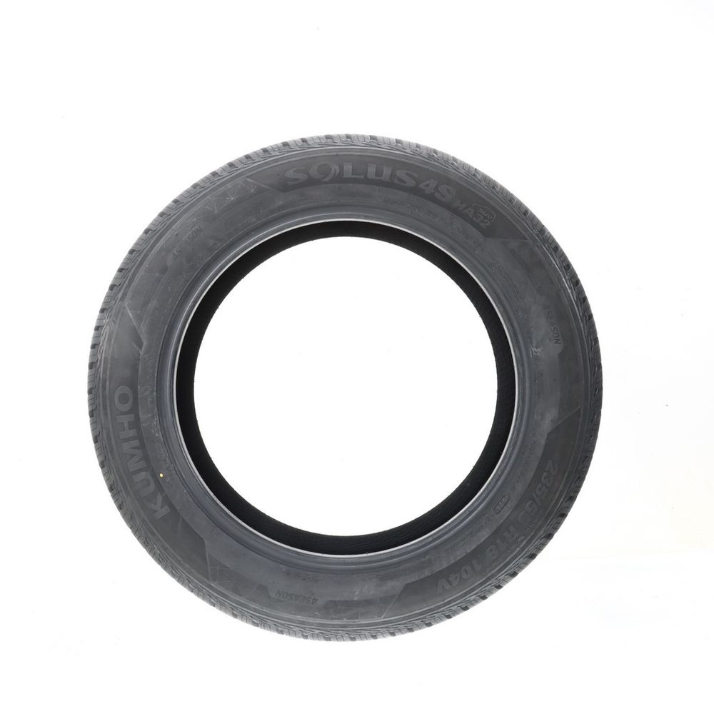 Set of (4) New 235/55R18 Kumho Solus 4S HA32 SUV 104V - Image 3