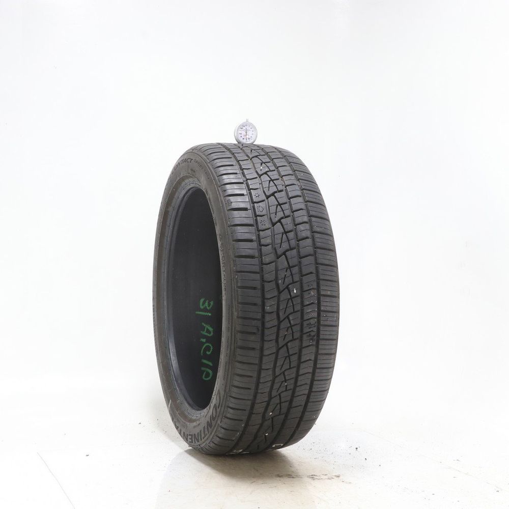 Set of (2) Used 225/45ZR19 Continental ControlContact Sport SRS Plus 92Y - 7-7.5/32 - Image 1