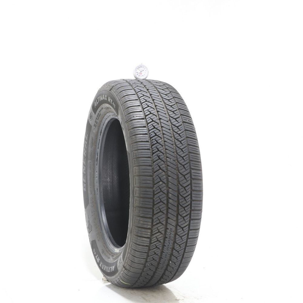 Set of (4) Used 225/60R17 General Altimax RT45 99T - 9-9.5/32 - Image 1