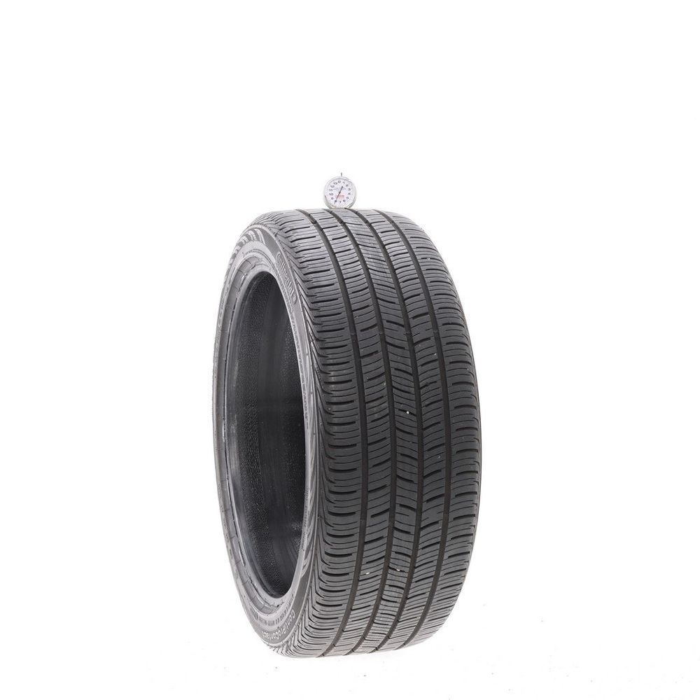 Set of (2) Used 235/40R19 Continental ContiProContact 92H - 8/32 - Image 1