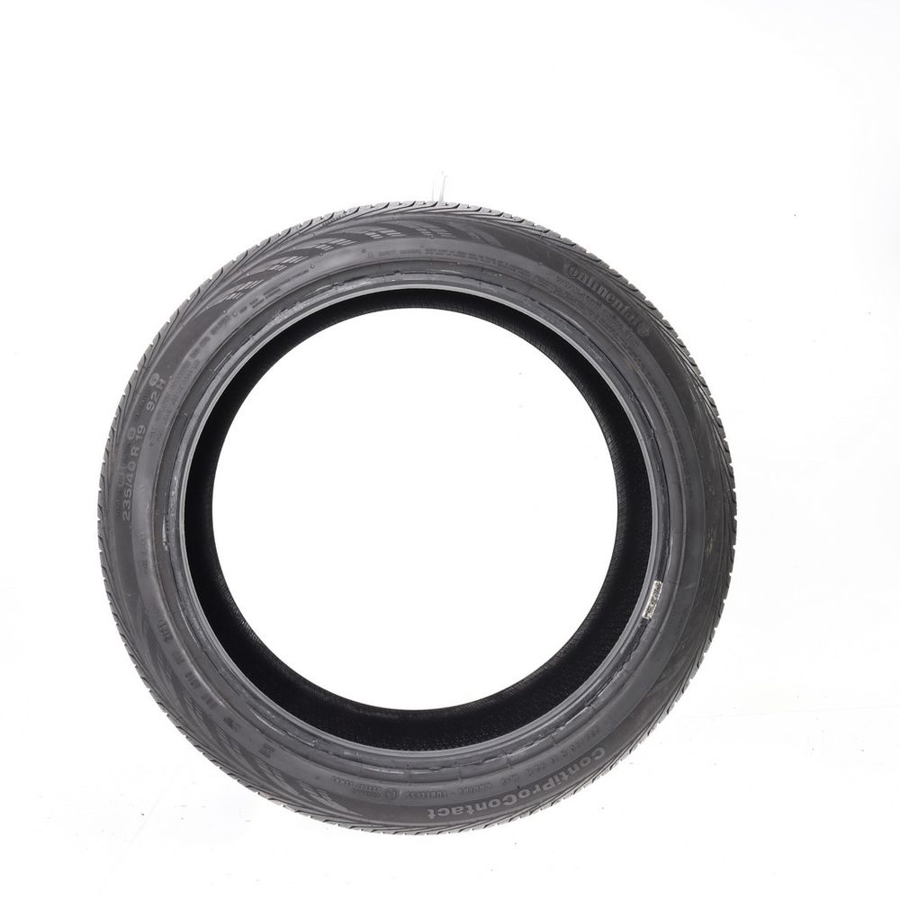 Set of (2) Used 235/40R19 Continental ContiProContact 92H - 8/32 - Image 3