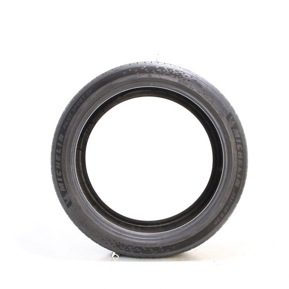 Set of (2) Used 255/40R20 Michelin Pilot Sport EV TO Acoustic 101W - 6.5-8/32 - Image 3