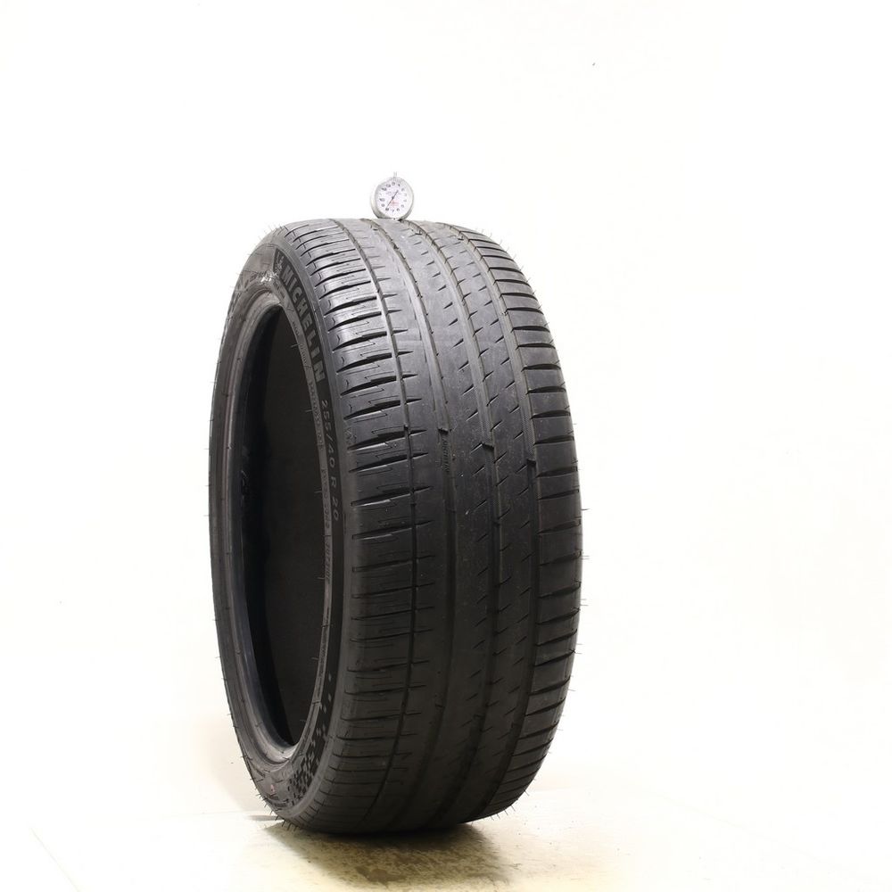 Set of (2) Used 255/40R20 Michelin Pilot Sport EV TO Acoustic 101W - 6.5-8/32 - Image 4