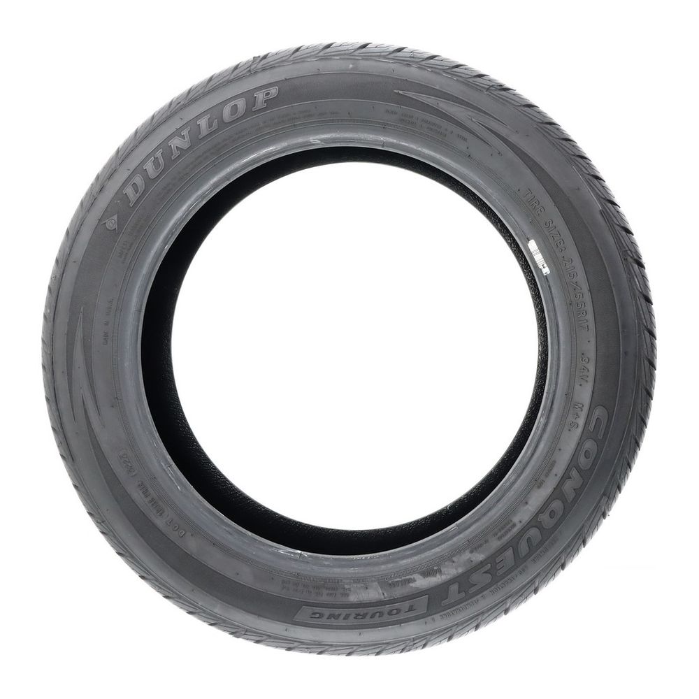 Set of (2) Used 215/55R17 Dunlop Conquest Touring 94V - 8.5-10/32 - Image 6