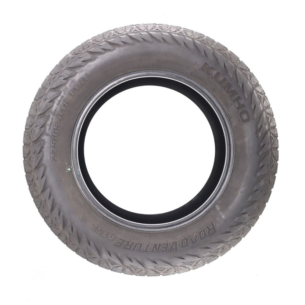 Set of (2) Used 275/65R18 Kumho Road Venture AT52 116T - 7-8/32 - Image 3