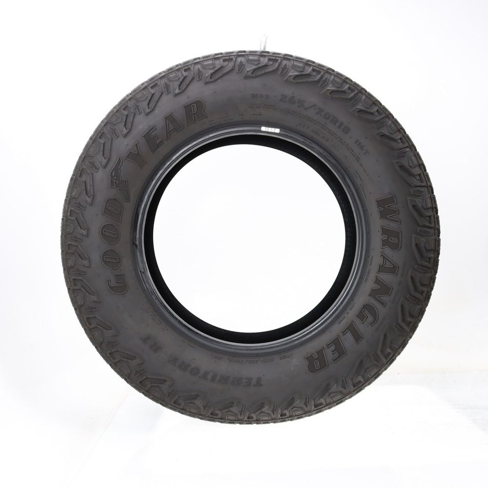 Set of (2) Used 265/70R18 Goodyear Wrangler Territory RT 116T - 9.5-10/32 - Image 6