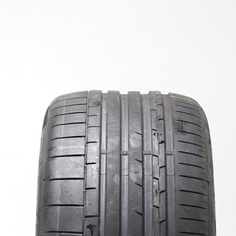 Set of (2) Driven Once 285/40R22 Continental SportContact 6 AO 110Y - 8.5/32 - Image 2