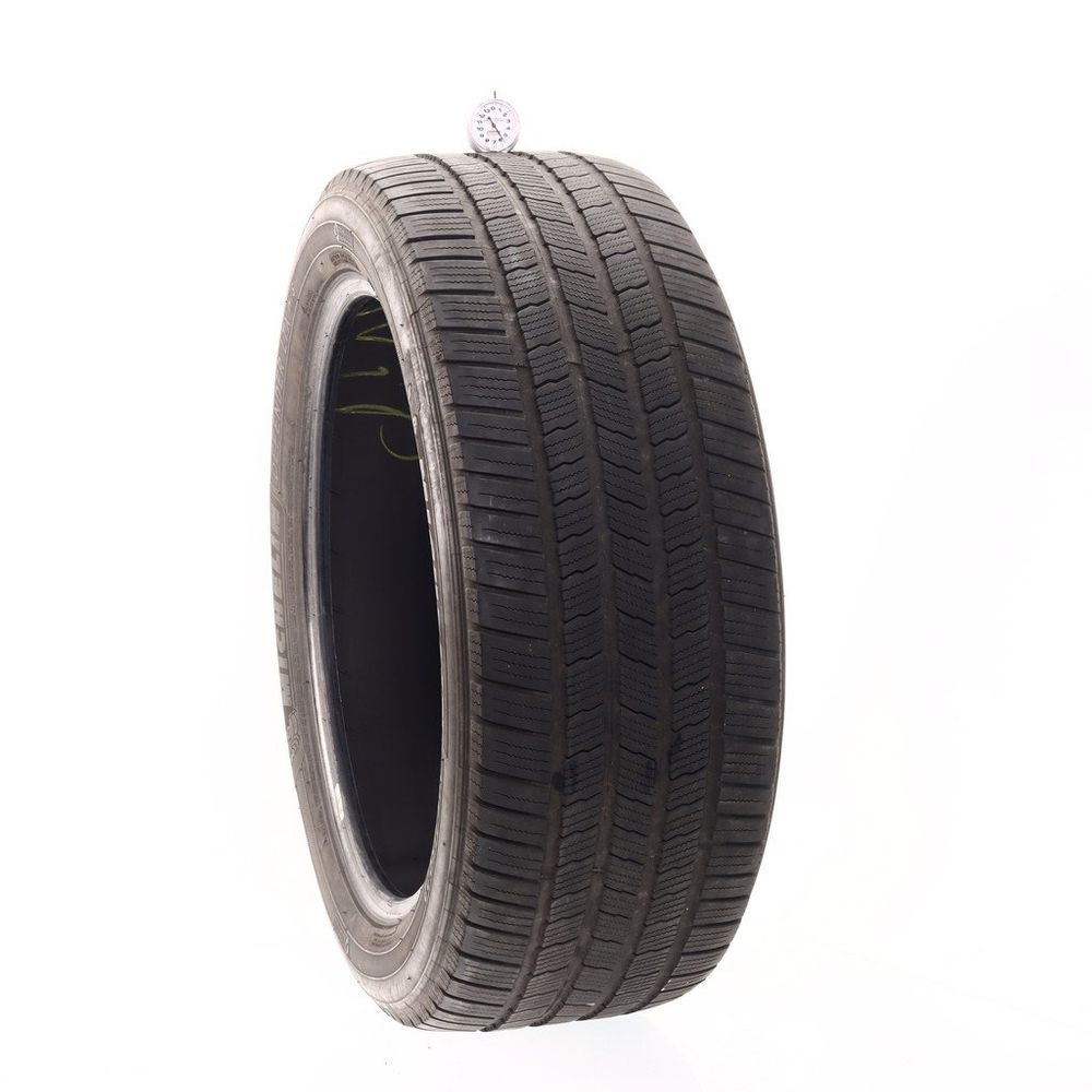 Set of (2) Used 285/45R22 Michelin Defender LTX M/S 114H - 5.5-6.5/32 - Image 1