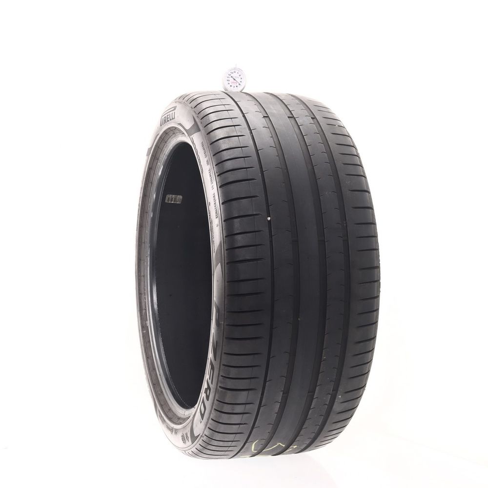 Set of (2) Used 315/35R21 Pirelli P Zero PZ4 Run Flat 111Y - 4-4.5/32 - Image 4