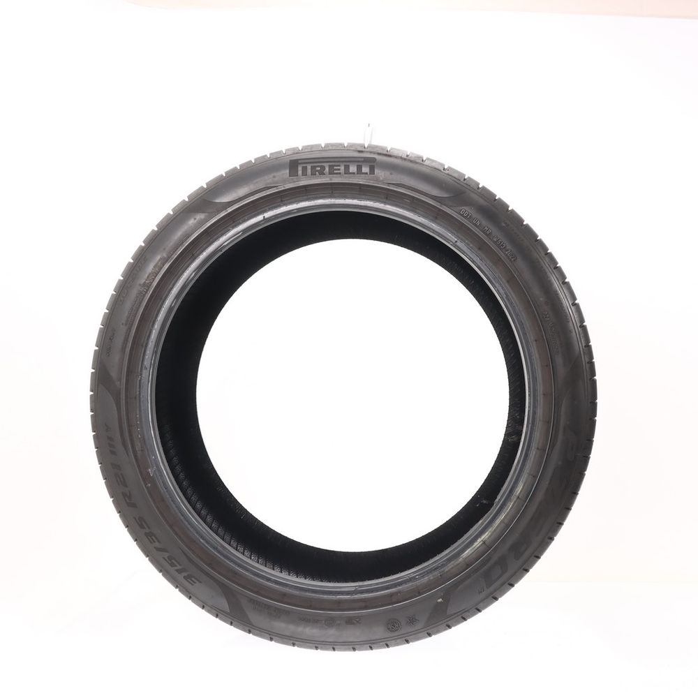 Set of (2) Used 315/35R21 Pirelli P Zero PZ4 Run Flat 111Y - 4-4.5/32 - Image 6