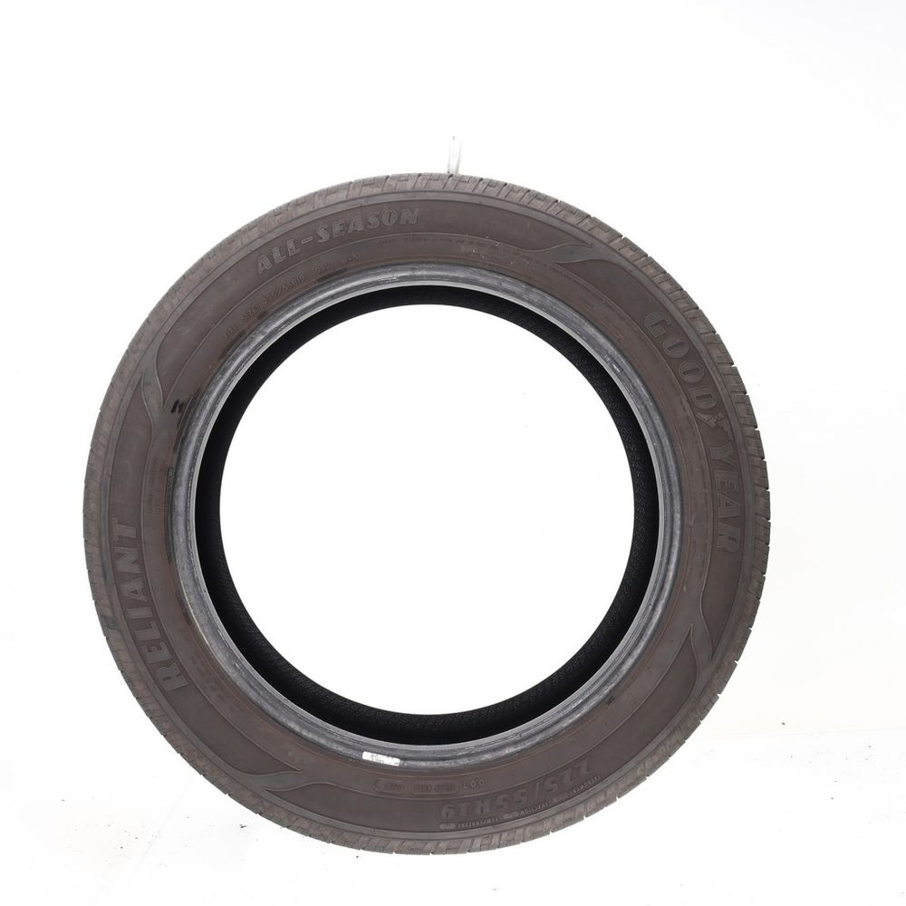 Set of (4) Used 225/55R19 Goodyear Reliant All-season 99V - 5.5-7/32 - Image 6
