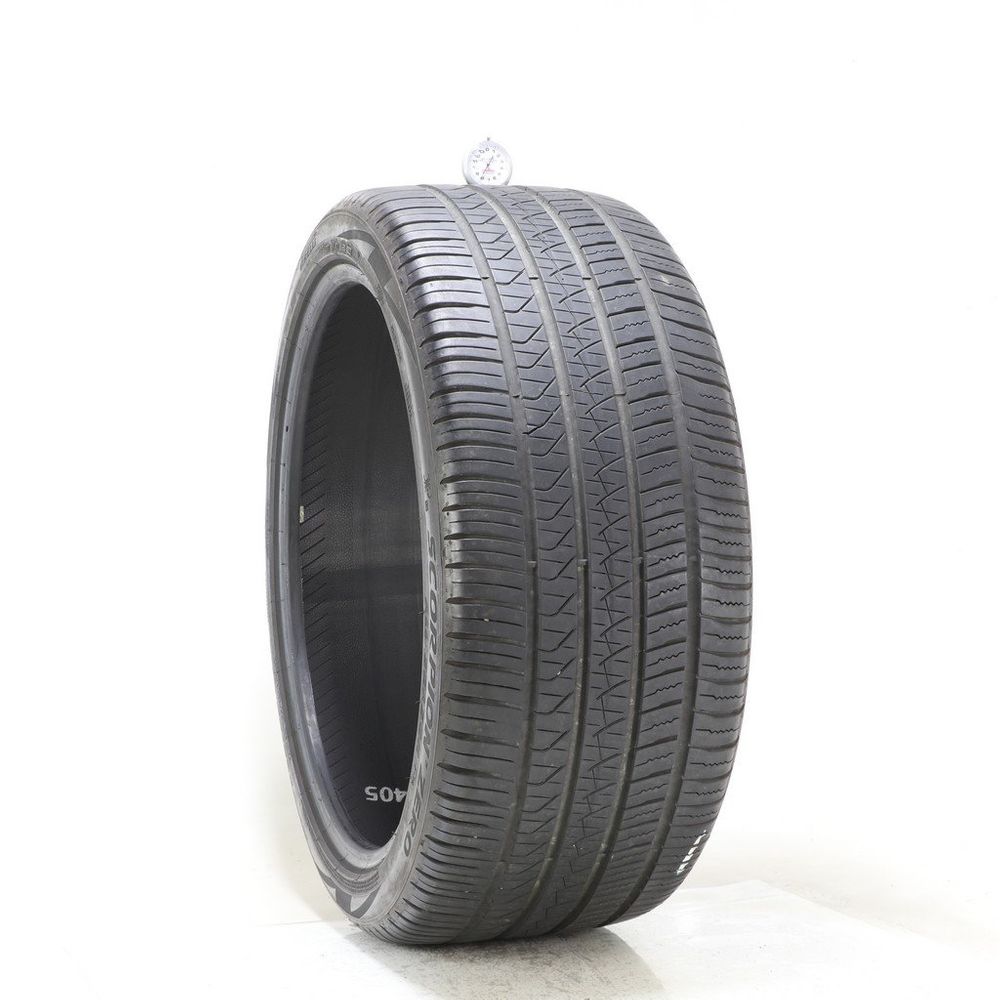 Set of (2) Used 285/35R22 Pirelli Scorpion Zero Plus 106Y - 8-9.5/32 - Image 1