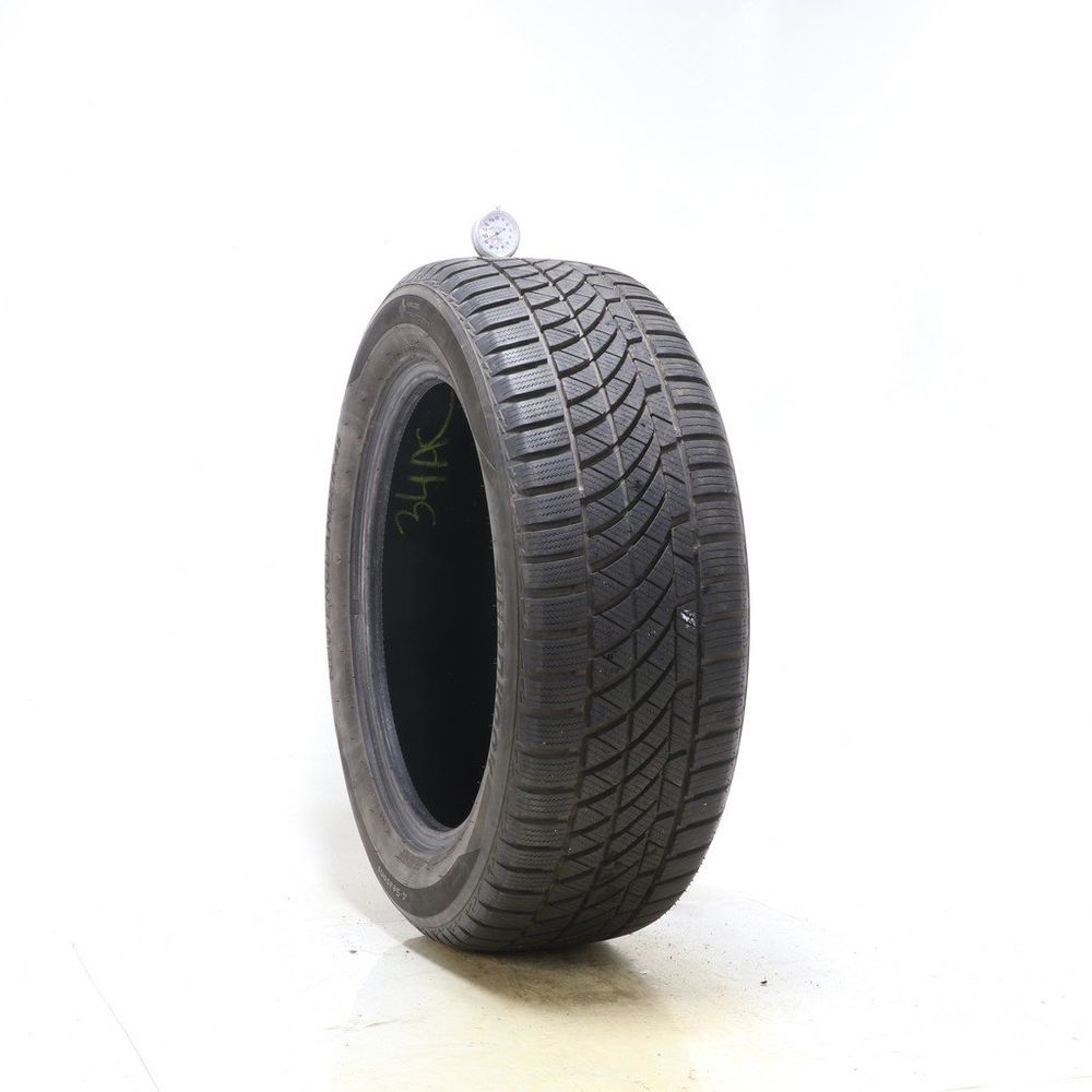 Set of (2) Used 235/55R18 Hankook New Englander 4s 100V - 9-10/32 - Image 1