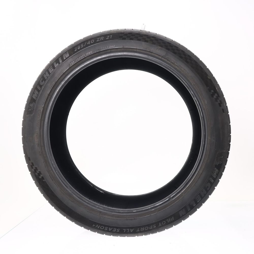 Used 285/40ZR21 Michelin Pilot Sport All Season 4 109Y - 6.5/32 - Image 3