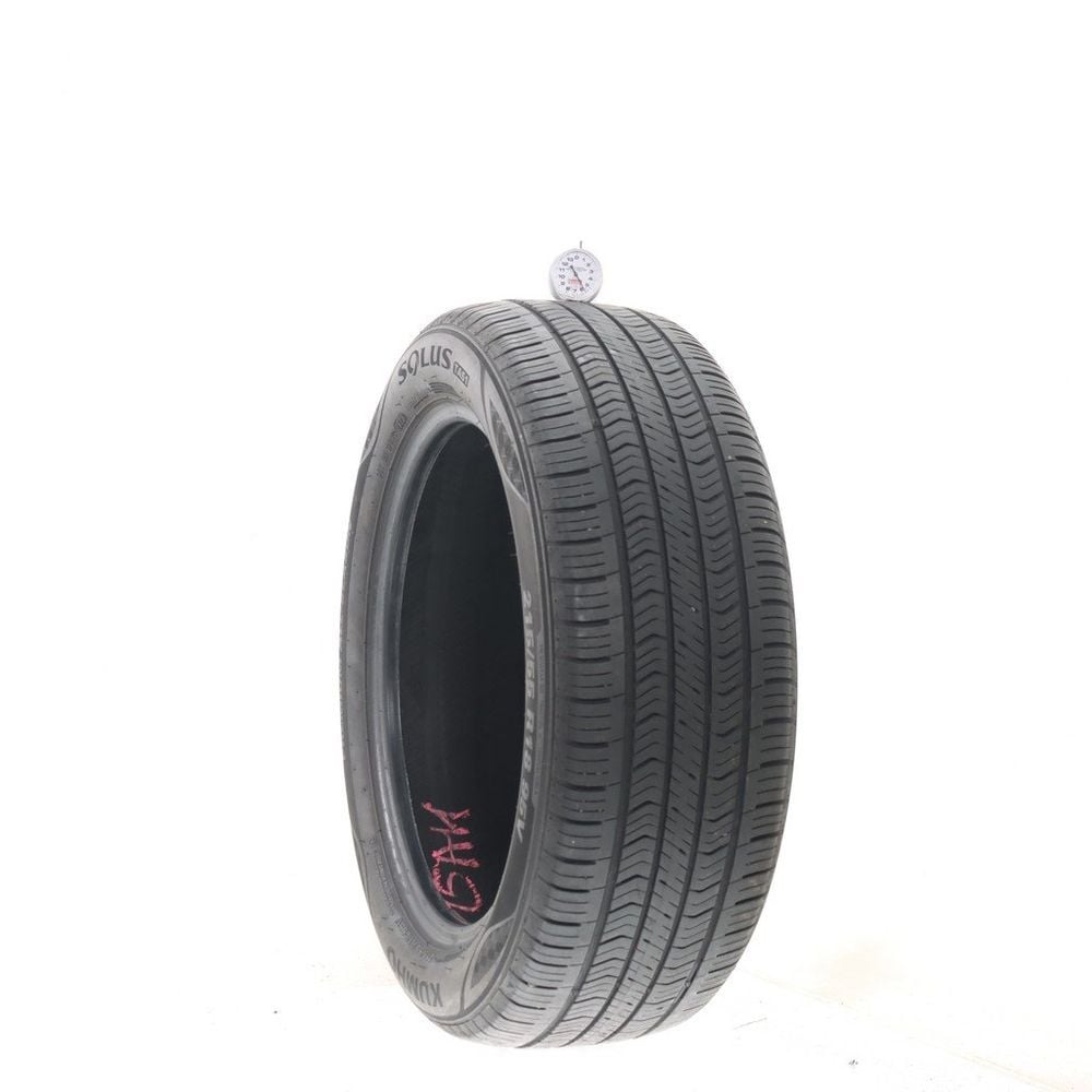 Set of (4) Used 215/55R18 Kumho Solus TA51 95V - 5.5-7/32 - Image 1