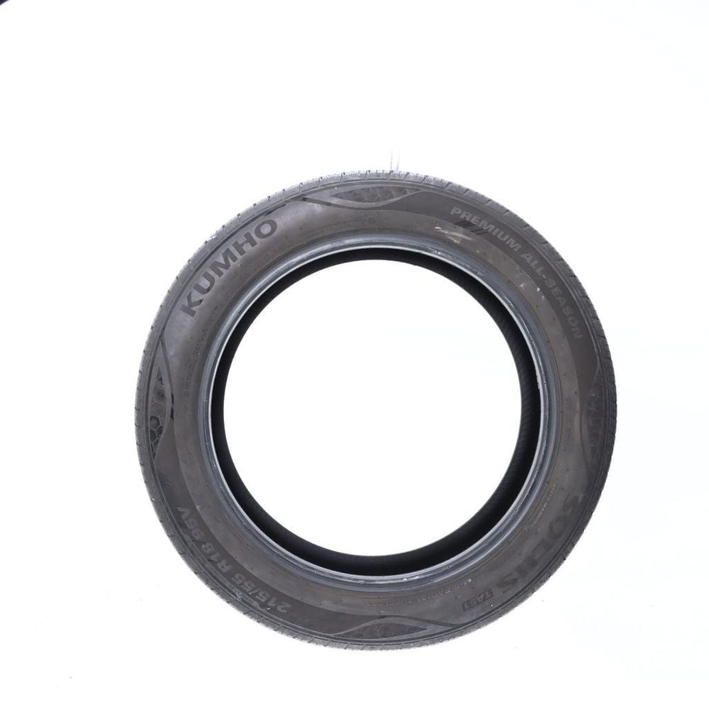 Set of (4) Used 215/55R18 Kumho Solus TA51 95V - 5.5-7/32 - Image 6