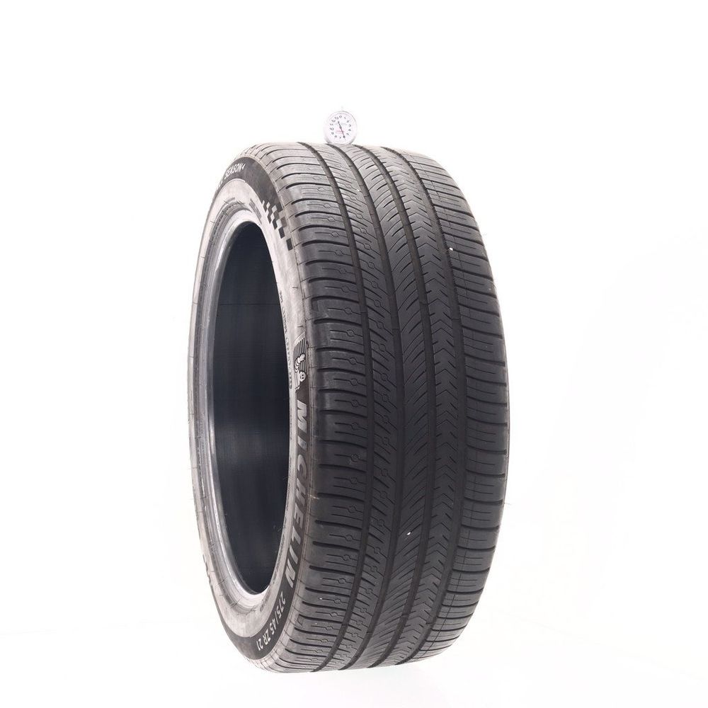Set of (2) Used 275/45ZR21 Michelin Pilot Sport All Season 4 110Y - 6-6.5/32 - Image 1