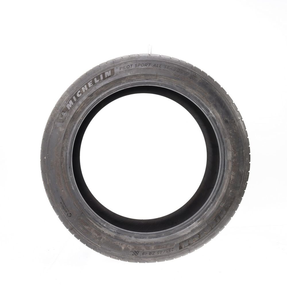 Set of (2) Used 255/45ZR19 Michelin Pilot Sport All Season 4 104Y - 7.5-8.5/32 - Image 6