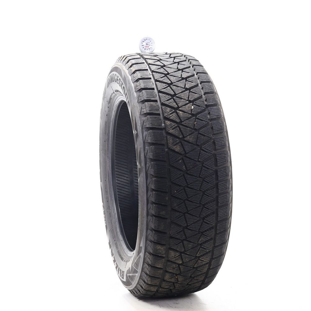 Set of (2) Used 245/60R18 Bridgestone Blizzak DM-V2 105S - 10-11/32 - Image 4