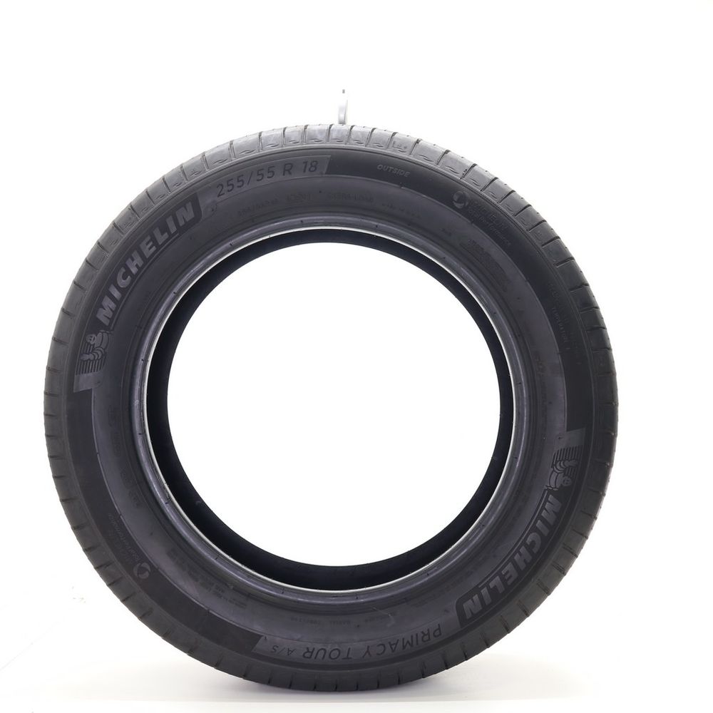 Set of (2) Used 255/55R18 Michelin Primacy Tour A/S 109H - 6-6.5/32 - Image 3