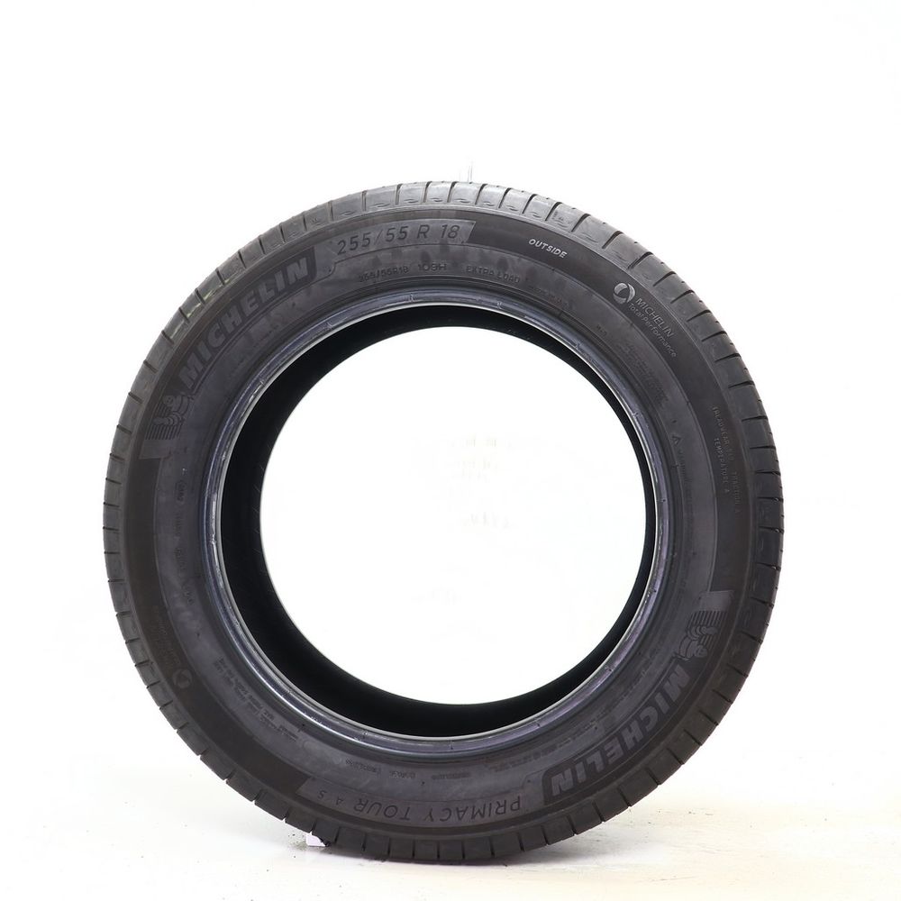 Set of (2) Used 255/55R18 Michelin Primacy Tour A/S 109H - 6-6.5/32 - Image 6