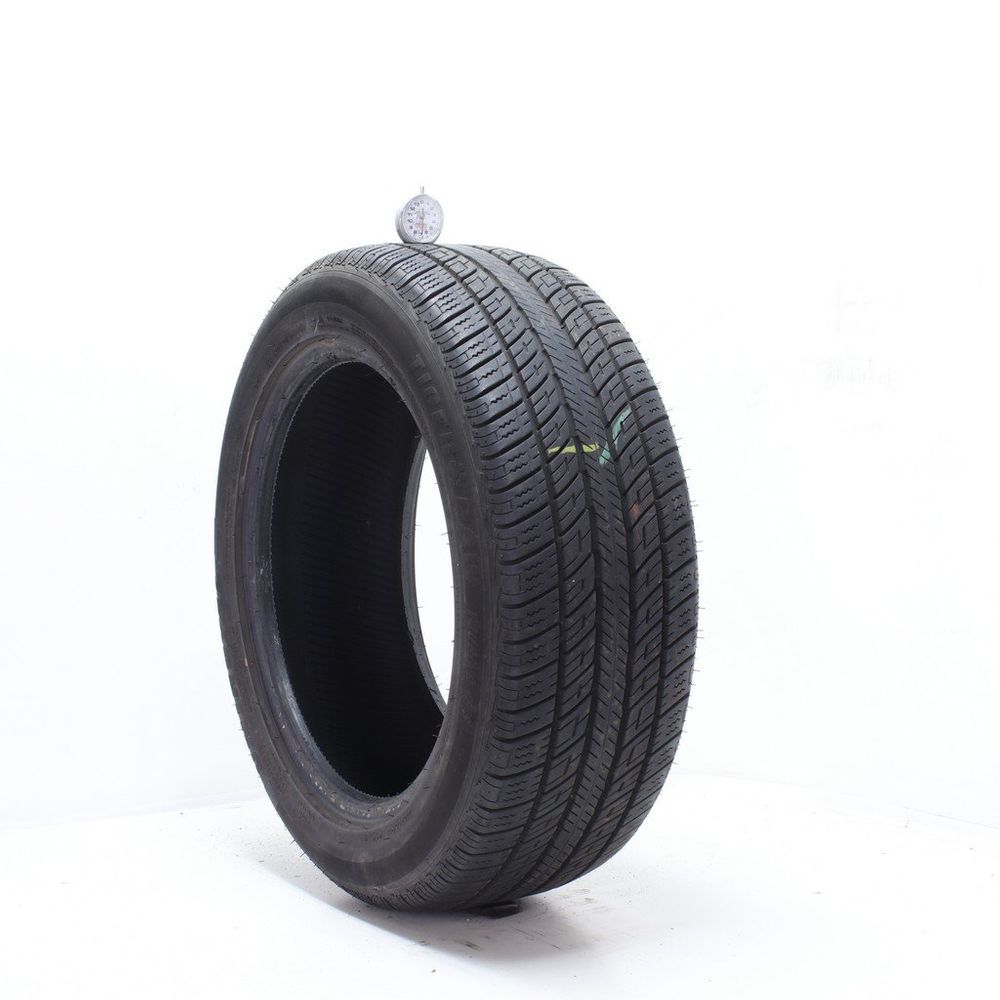 Set of (2) Used 215/55R17 Uniroyal Tiger Paw Touring A/S 94V - 7-7.5/32 - Image 1