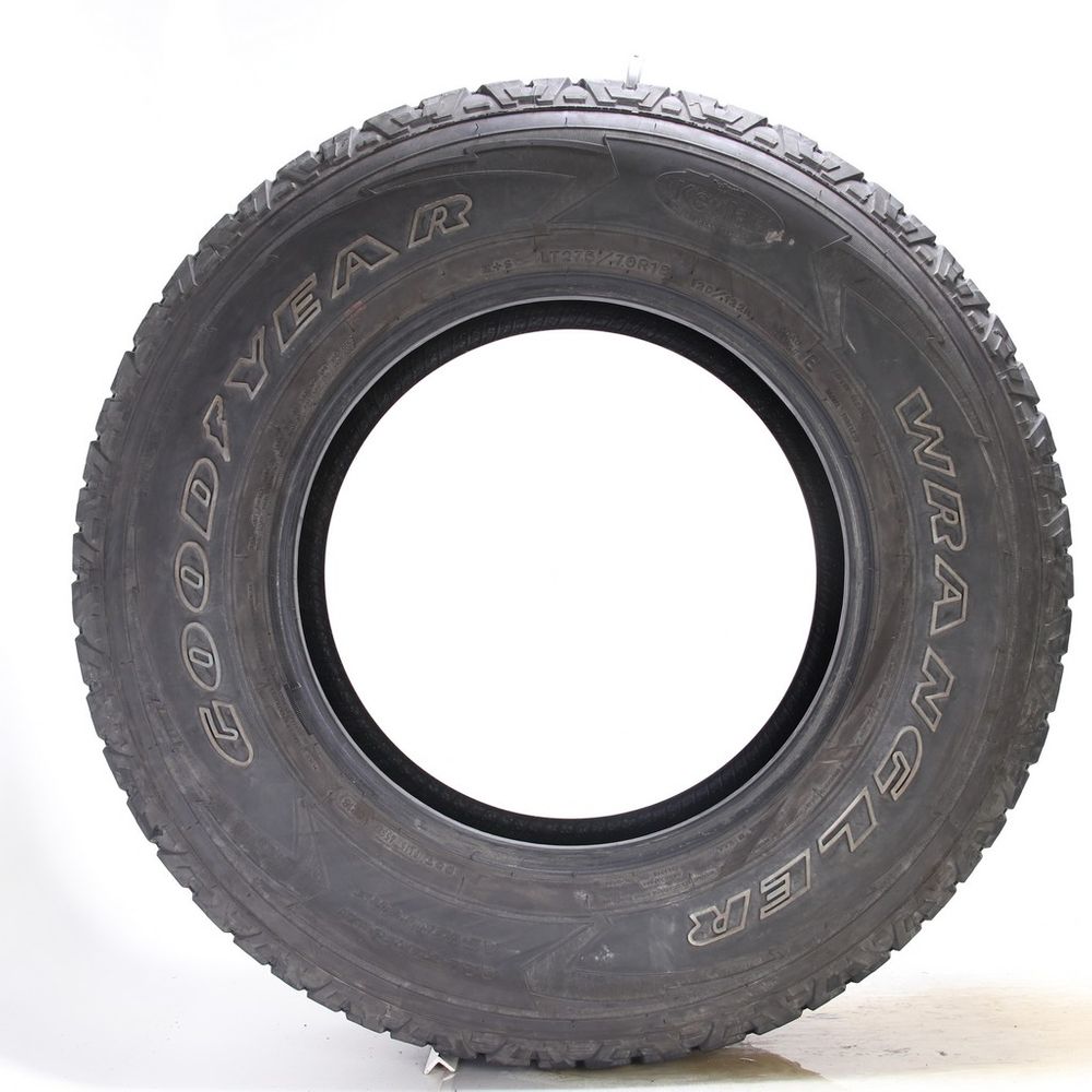 Set of (2) Used LT 275/70R18 Goodyear Wrangler All-Terrain Adventure Kevlar 125/122R E - 9.5-10.5/32 - Image 3