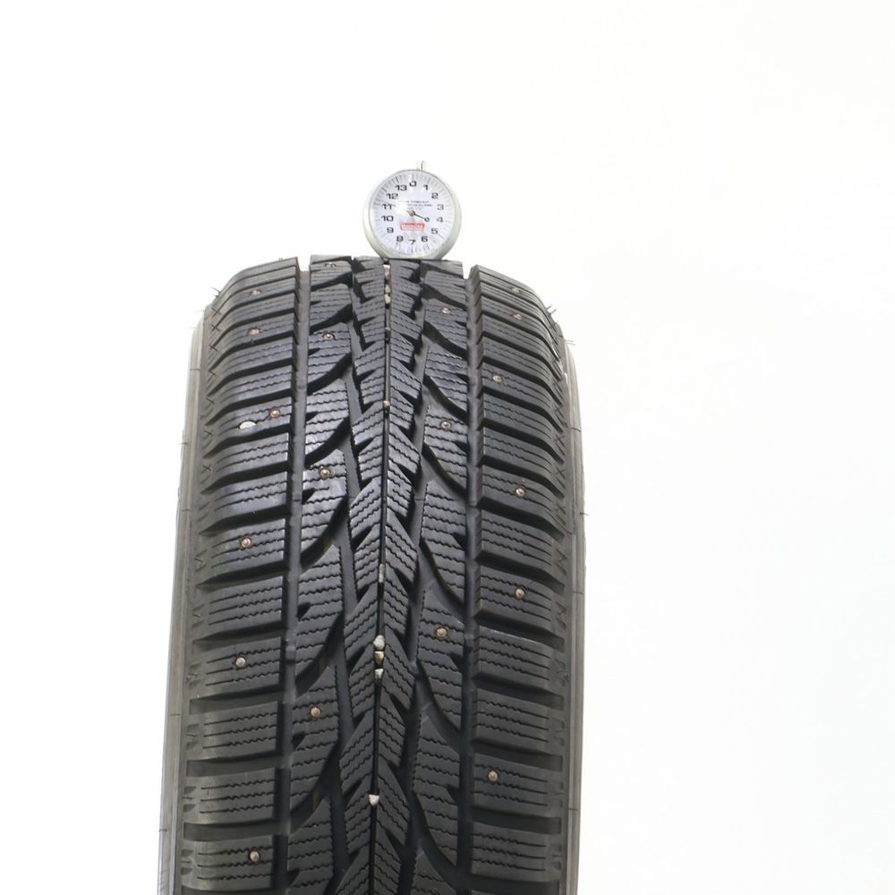 Set of (2) Used 205/55R16 Firestone Winterforce 2 Studded 91S - 10.5-11 ...