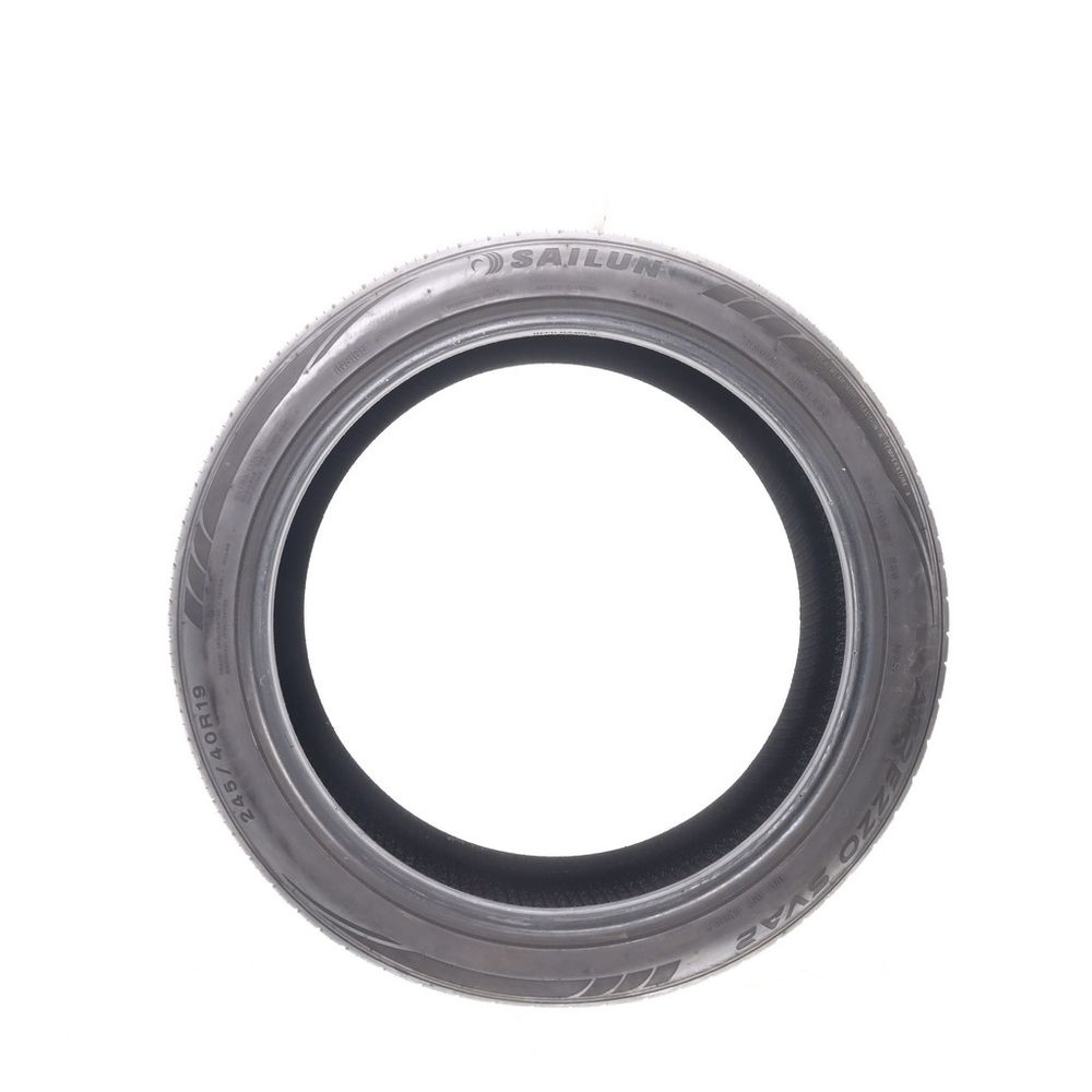 Set of (2) Used 245/40R19 Sailun Atrezzo SVA2 98W - 8.5-9.5/32 - Image 3