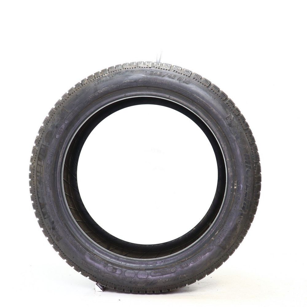 Set of (2) Used 245/45R18 Michelin Pilot Alpin PA4 ZP MOE 100V - 8/32 - Image 3