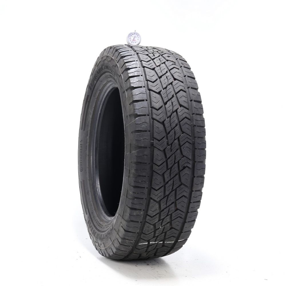 Set of (2) Used 265/60R18 Continental TerrainContact AT 110T - 7-8/32 - Image 4