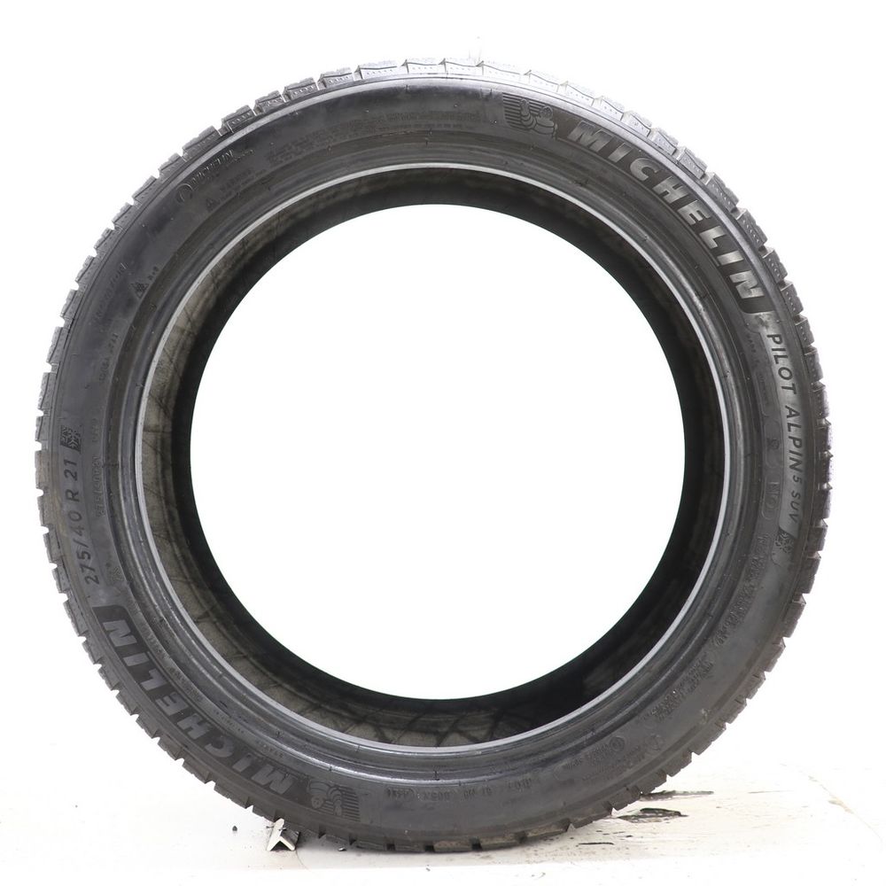 Used 275/40R21 Michelin Pilot Alpin 5 SUV NO 107V - 9.5/32 - Image 3