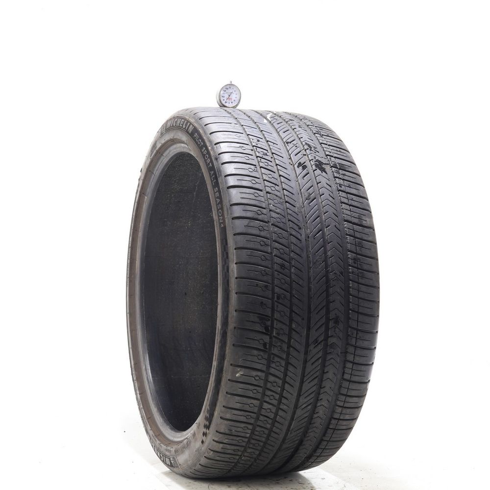 Set of (2) Used 285/35ZR22 Michelin Pilot Sport All Season 4 106Y - 7-8/32 - Image 4