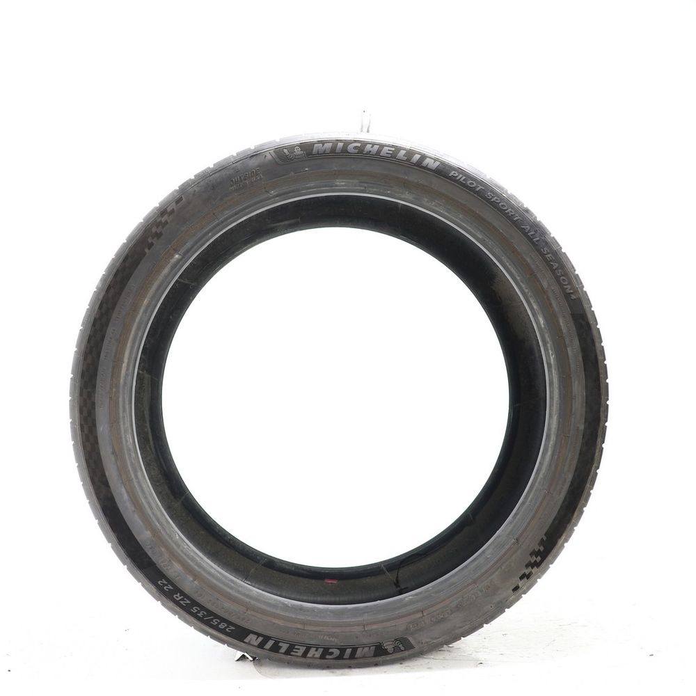 Set of (2) Used 285/35ZR22 Michelin Pilot Sport All Season 4 106Y - 7-8/32 - Image 6