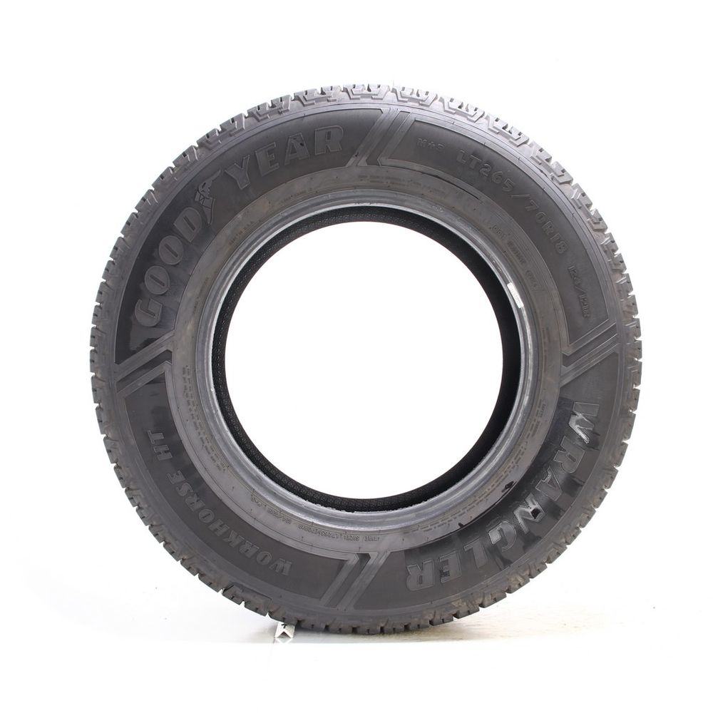 Used LT 265/70R18 Goodyear Wrangler Workhorse HT 124/121R E - 12/32 - Image 3
